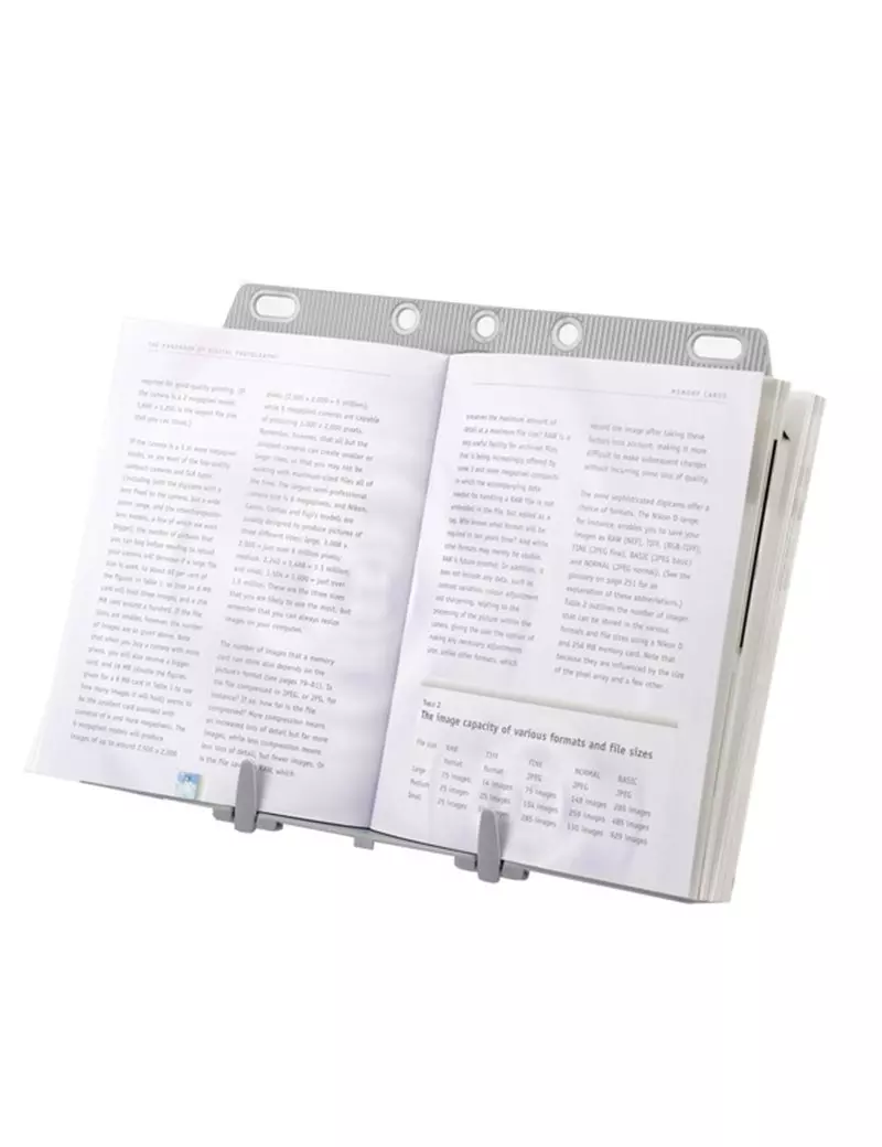Leggio Booklift Fellowes - A3/A4 - 21140 (Argento) Leggio Booklift Fellowes - A3/A4 - 21140 (Argento)