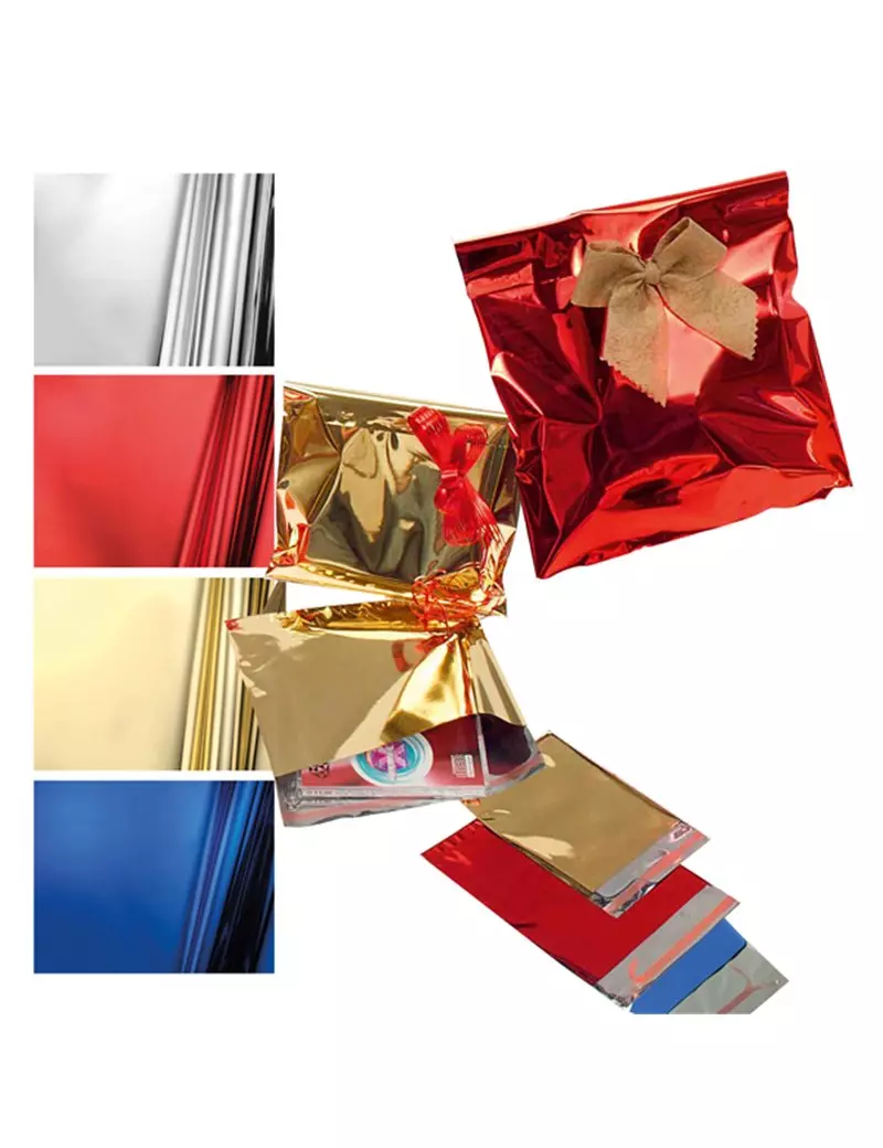 Busta Regalo Metal Lucido con Patella Adesiva PNP - 16x4x21 cm - U-11ANNYP7NN (Argento Conf. 50) Busta Regalo Metal Lucido con Patella Adesiva PNP - 16x4x21 cm - U-11ANNYP7NN (Argento Conf. 50)