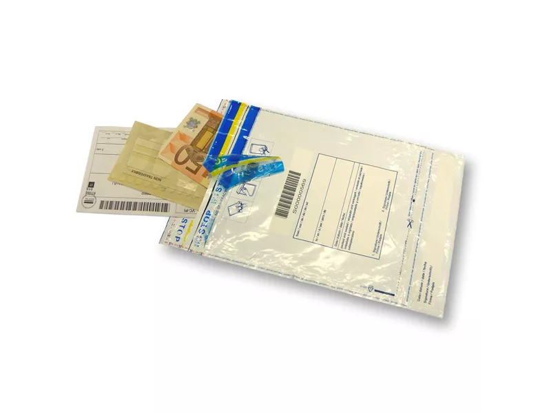 Busta di Sicurezza in LDPE Riciclabile Viva - 160x225 mm - 70 Micron - 3705 (Bianco Conf. 50) Busta di Sicurezza in LDPE Riciclabile Viva - 160x225 mm - 70 Micron - 3705 (Bianco Conf. 50)