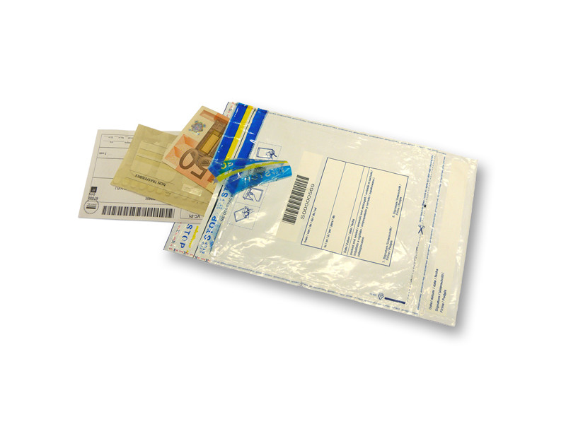 Busta di Sicurezza in LDPE Riciclabile Viva - 365x455 mm - 70 Micron - 3715 (Bianco Conf. 25) Busta di Sicurezza in LDPE Riciclabile Viva - 365x455 mm - 70 Micron - 3715 (Bianco Conf. 25)
