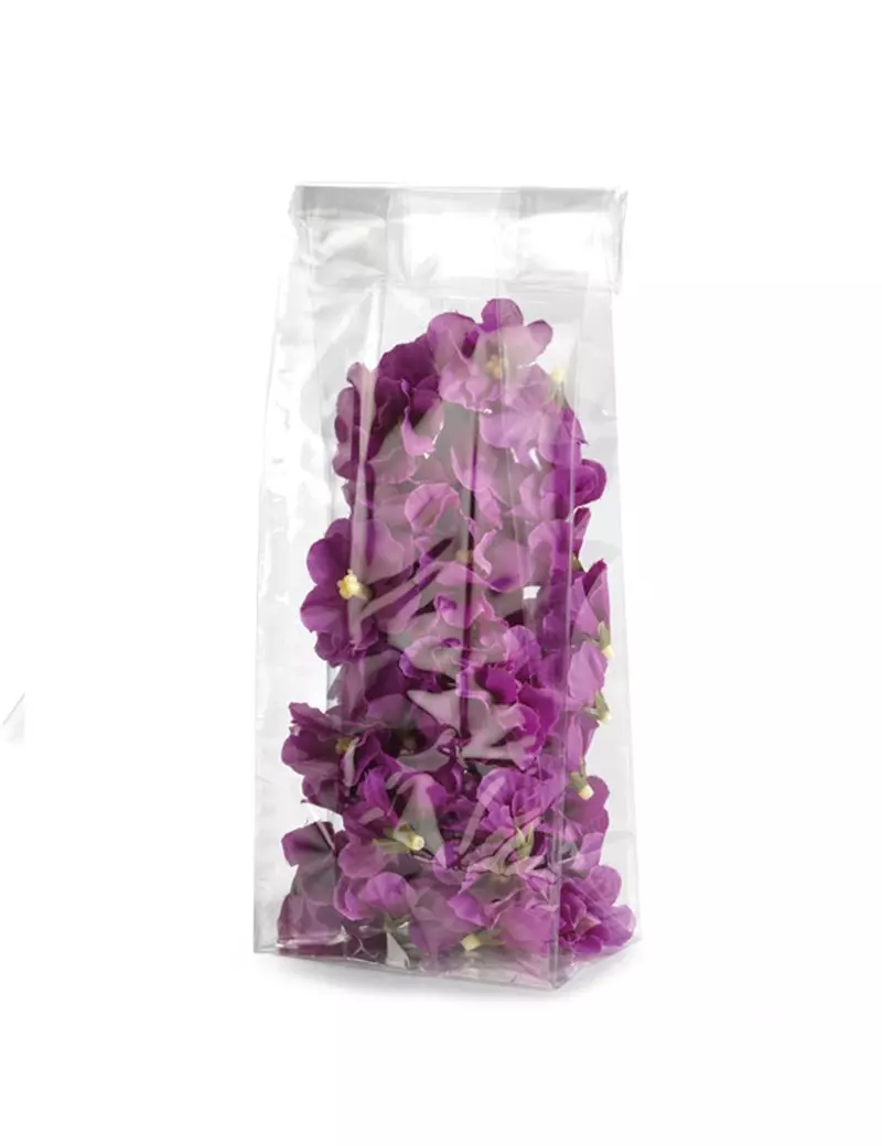 Busta Regalo Crystal con Fondo Quadro PNP - 14x34x8 cm - US010TNN KV1NN (Trasparente Conf. 100) Busta Regalo Crystal con Fondo Quadro PNP - 14x34x8 cm - US010TNN KV1NN (Trasparente Conf. 100)
