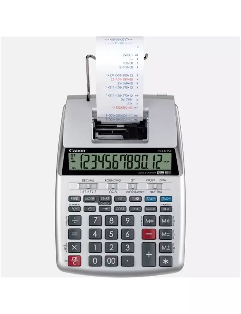 Calcolatrice Scrivente P23-DTSC Canon - 2496B001 (Bianco) Calcolatrice Scrivente P23-DTSC Canon - 2496B001 (Bianco)