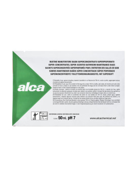 Manutentore Bagni in Bustina Linea Monodose Alca - ALC1039 (Superprofumato 50 ml)