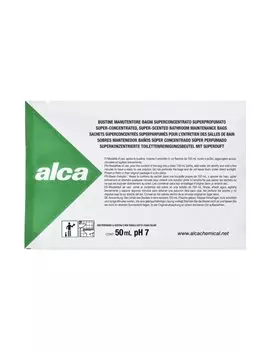 Manutentore Bagni in Bustina Linea Monodose Alca - ALC1039 (Superprofumato 50 ml)