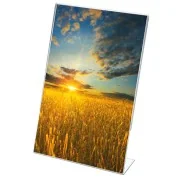 Portadepliant da Tavolo Lebez - A4 - 7098 (Trasparente)