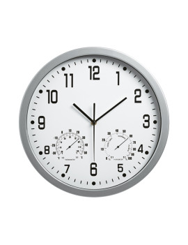 Orologio da Parete Weather Station Lebez - 35 cm - 3217 (Bianco)