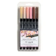 Pennarelli Aqua Brush Duo Lyra - L6521062 (Skin Tones Conf. 6)