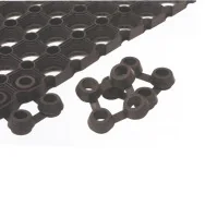 Connettori per Zerbino in Gomma Best Velcoc - ZZGICO (Nero Conf. 25)