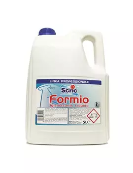 Detergente per Pavimenti Igienizzante Formio Scric - 120704810020 - 5 Litri