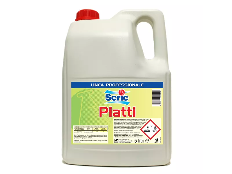 Detersivo Piatti Scric - 120604000459 - 5 Litri Detersivo Piatti Scric - 120604000459 - 5 Litri