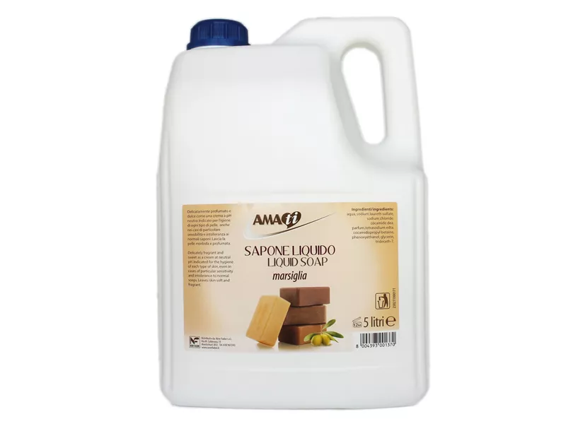 Sapone Liquido Amati - 112305001370 - 5 Litri (Marsiglia)