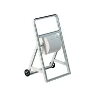 Dispenser a Cavalletto per Bobine in Carta Mar Plast - 51,5x47x91 cm - A56611 (Bianco)