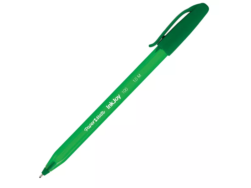 Penna a Sfera InkJoy 100 Paper Mate - 1 mm - S0957150 (Verde Conf. 50)