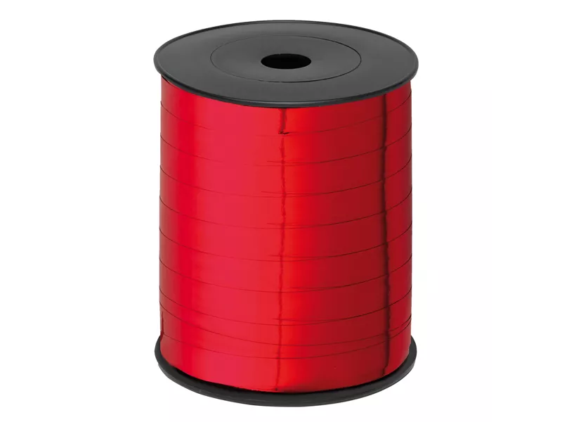 Nastro per Regali 6870 Brizzolari - 5 mm x 100 m - 00378307 (Rosso Metallizzato)