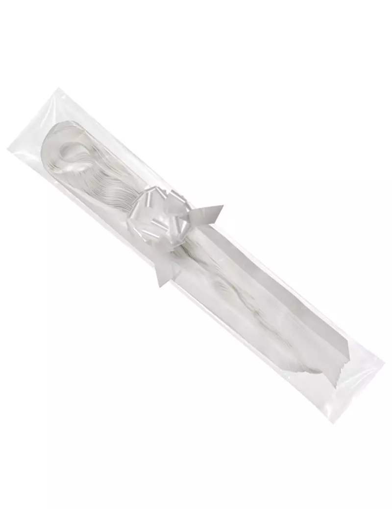 Nastro Strip per Regali 6800 Brizzolari - 50 mm x 20 cm - 00313501 (Bianco Conf. 50) Nastro Strip per Regali 6800 Brizzolari - 50 mm x 20 cm - 00313501 (Bianco Conf. 50)