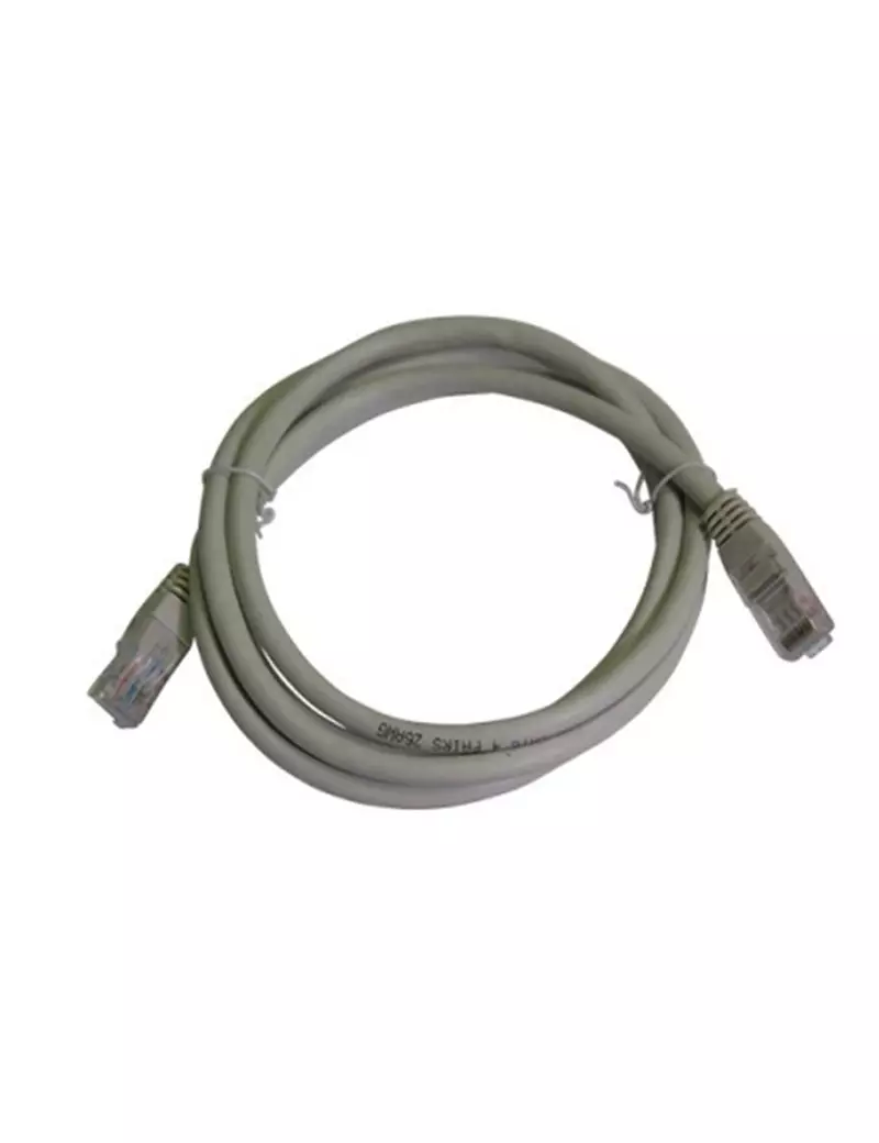 Cavo di Rete LAN CAT6 UTP Melchioni - 1,5 m - 486605344 (Grigio) Cavo di Rete LAN CAT6 UTP Melchioni - 1,5 m - 486605344 (Grigio)