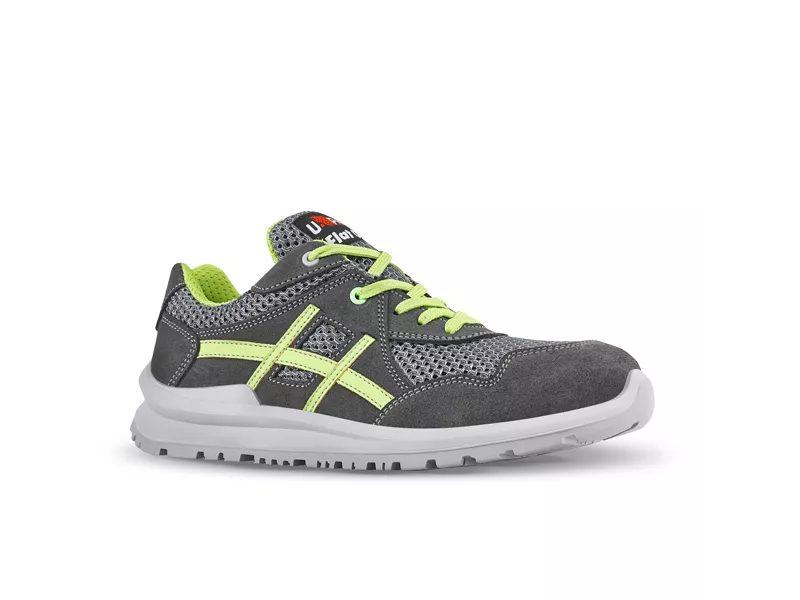 Scarpe Antinfortunistiche Flat Out Nico U-Power - Numero 36 - UF20136-36 (Grigio e Verde) Scarpe Antinfortunistiche Flat Out Nico U-Power - Numero 36 - UF20136-36 (Grigio e Verde)