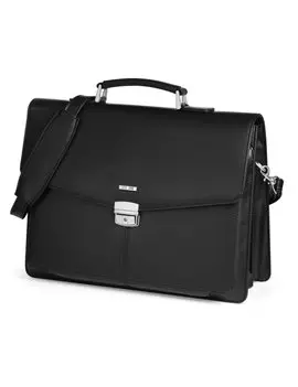 Borsa Portacomputer in Similpelle City Time - Notebook 15 Pollici - 61334 (Nero)