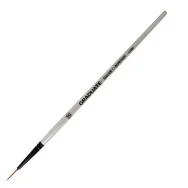 Pennello Sintetico Graduate Daler-Rowney - Punta Extra Fine - n. 10/0 - Manico Corto - D212151090 (Conf. 6)
