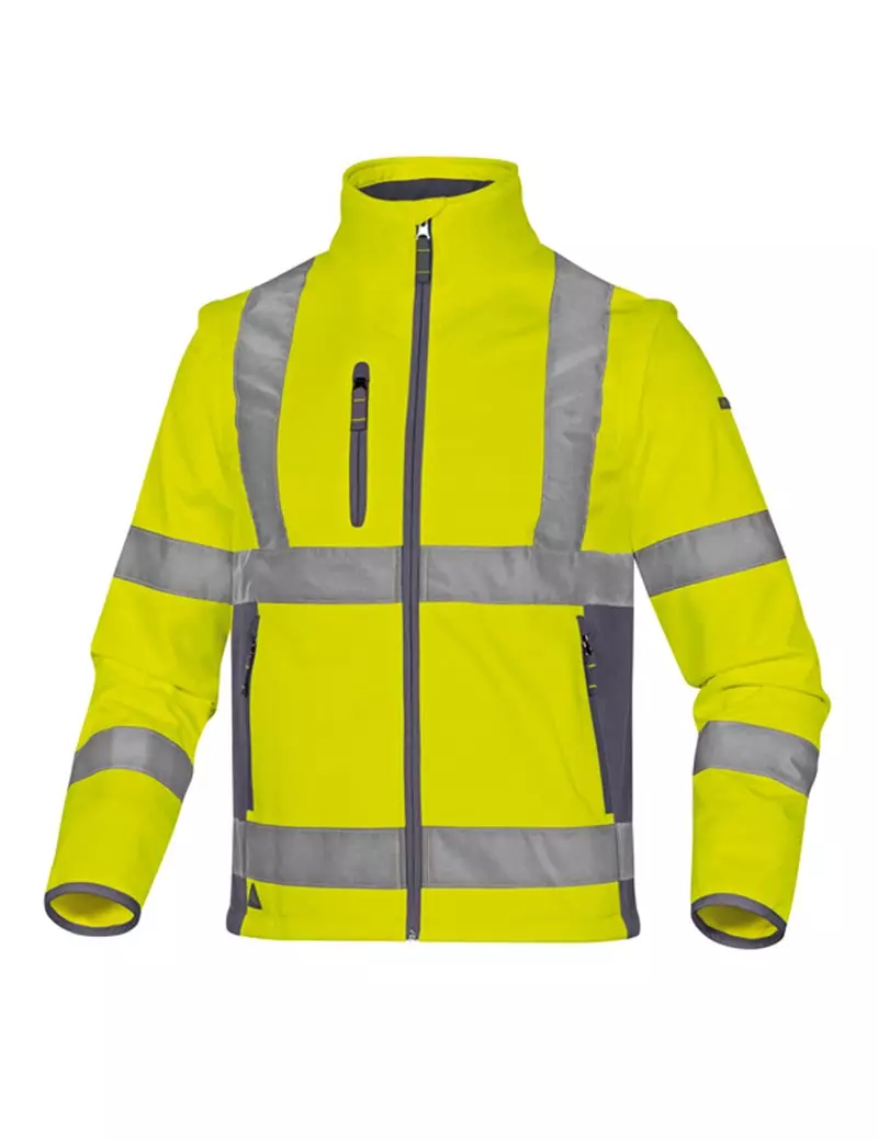 Giacca da Lavoro Softshell Alta Visibilità Moonlight 2 U-Power - Taglia L - MOON2JGGT (Giallo Fluo)