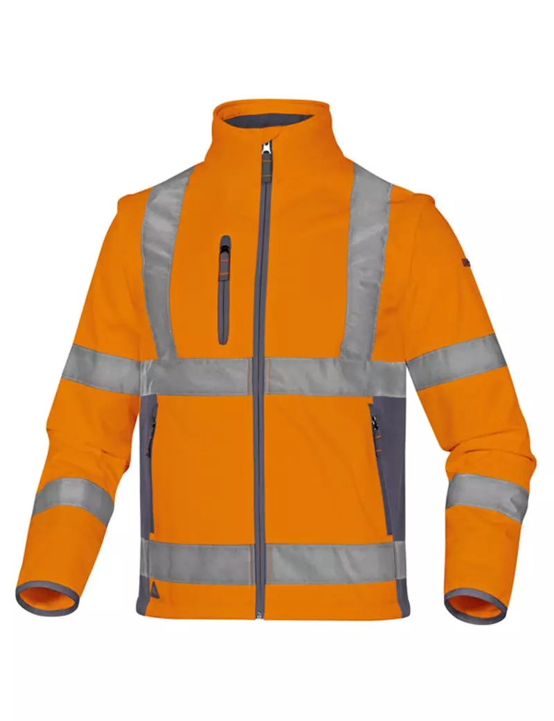 Giacca da Lavoro Softshell Alta Visibilità Moonlight 2 U-Power - Taglia M - MOON2OGTM (Arancio Fluo)