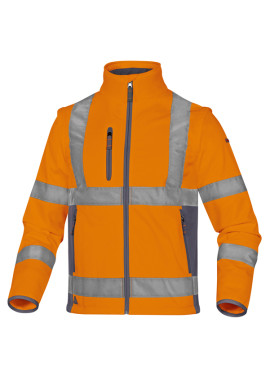 Giacca da Lavoro Softshell Alta Visibilità Moonlight 2 U-Power - Taglia L - MOON2OGGT (Arancio Fluo)