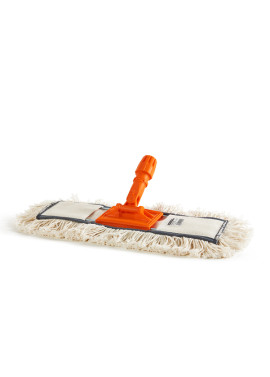 Scopa Industriale Penta In Factory - Telaio e Frangia - 60 cm - 0025B (Arancione e Bianco)