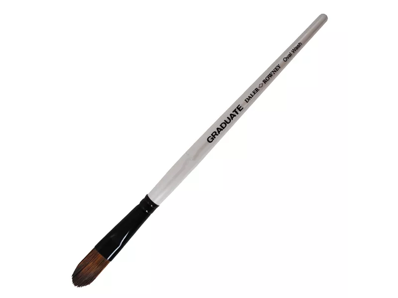 Pennello in Pelo di Pony Graduate Daler-Rowney - n. 3/4 - Manico Corto - D212154075 (Conf. 3)