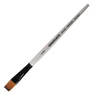 Pennello Sintetico Graduate Daler-Rowney - Punta Piatta - n. 3/4 - Manico Corto - D212155075 (Conf. 3)
