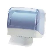 Dispenser per Asciugamani in Rotolo o in Fogli Mar Plast - 30x19,5x25,1 cm - A60210 (Bianco)