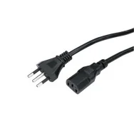 Cavo di Alimentazione MKC - 10A/IEC C13 - 2 m - 149000185 (Nero)