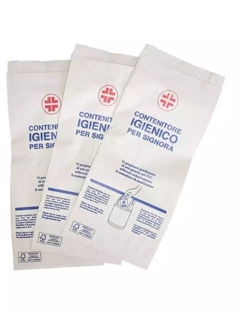 Sacchetti Igienici Mar Plast - 28x12 cm - 99942 (Bianco Conf. 1000) Sacchetti Igienici Mar Plast - 28x12 cm - 99942 (Bianco Conf. 1000)
