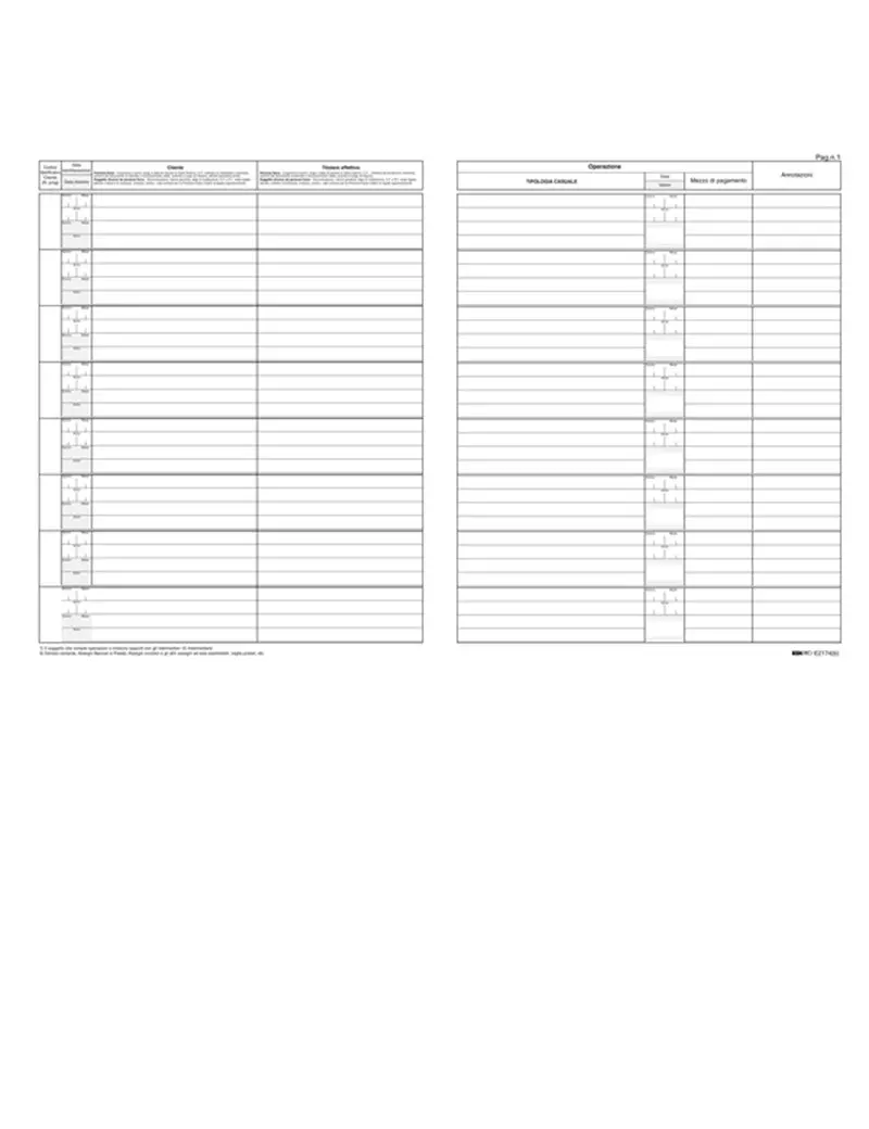 Registro Antiriciclaggio per Professionisti Edipro - 24x31 cm - 46 Pagine - E2174 Registro Antiriciclaggio per Professionisti Edipro - 24x31 cm - 46 Pagine - E2174
