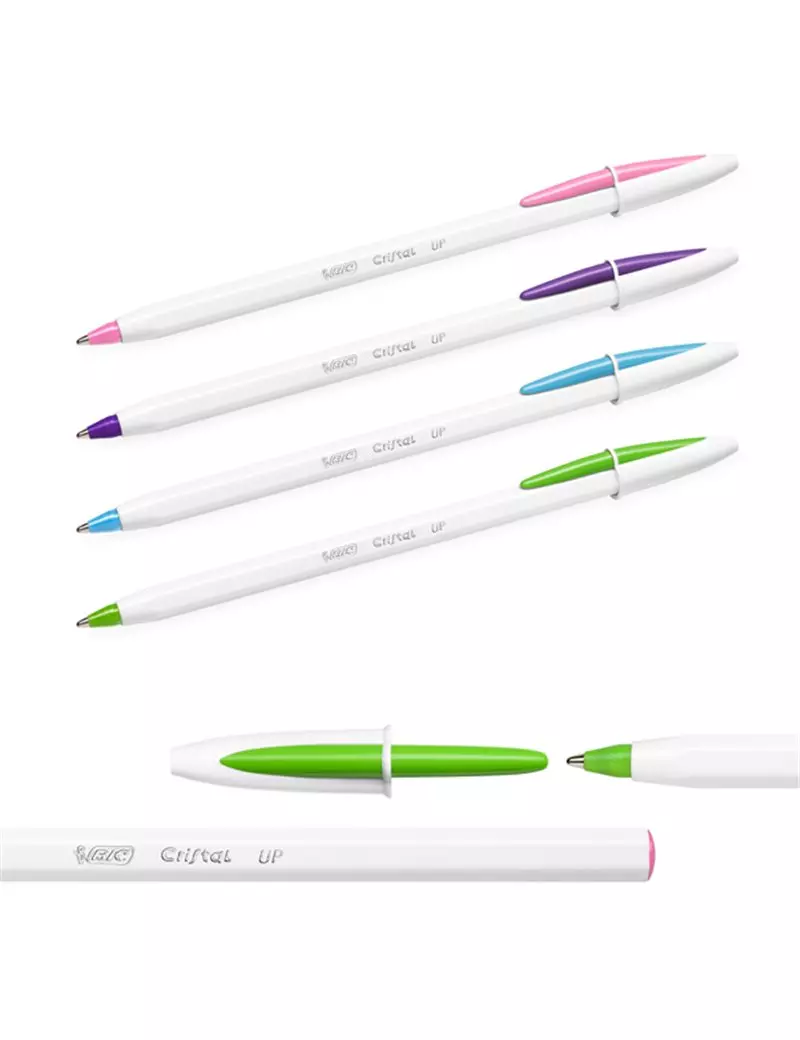Penna a Sfera Cristal Up Bic - 1,2 mm - 950446 (Assortiti Fun Conf. 20) Penna a Sfera Cristal Up Bic - 1,2 mm - 950446 (Assortiti Fun Conf. 20)
