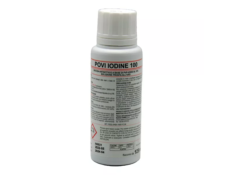 Disinfettante Povi Iodine 100 PVS - 125 ml - JOD005