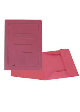 Cartellina in Cartoncino Cartiere del Garda - 3 Lembi con Stampa - 25x33 cm - 200 g - CG0111MLSXXAJ28 (Magenta Conf. 50)