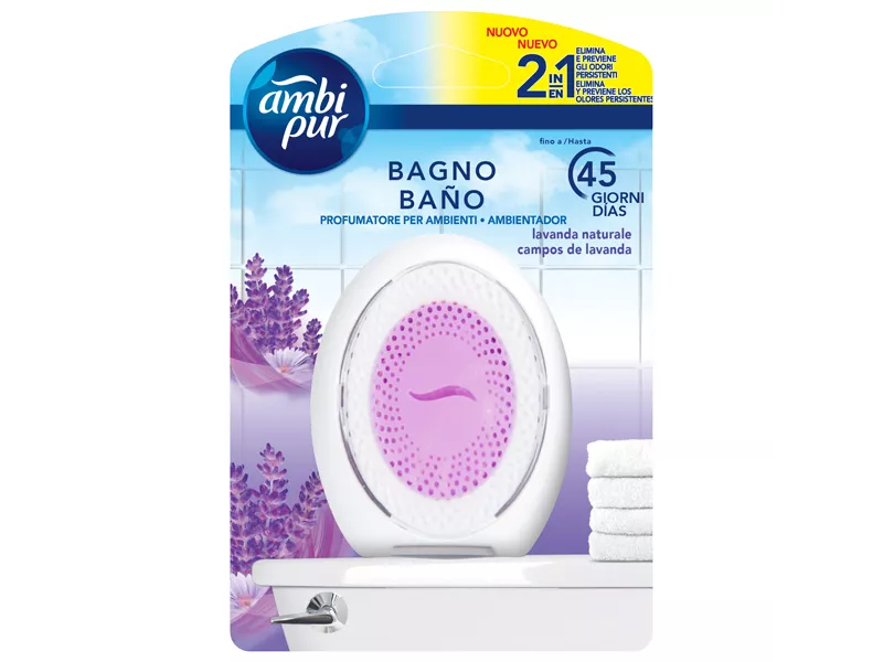 Profumatore per Bagno Ambipur - AH105 (Lavanda) Profumatore per Bagno Ambipur - AH105 (Lavanda)