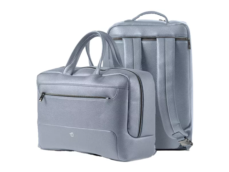 Borsa Zainabile Bi-Bag Gate Trended InTempo - 42x28x14 cm - 9235GAT31 (Azzurro)