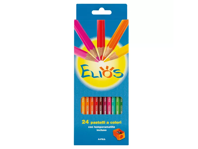 Matite Colorate Elios Fila - 3 mm - F274300 (Assortiti Conf. 24)