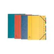 Classificatore Numerico 1-12 Nature Future Exacompta - 12 Scomparti - 5212E (Assortiti)