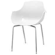 Sedia da Attesa Goa Unisit - Plastica - GO4G/BI (Bianco Conf. 2)