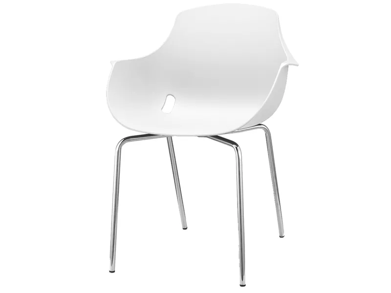 Sedia da Attesa Goa Unisit - Plastica - GO4G/BI (Bianco Conf. 2)