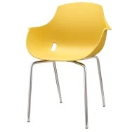 Sedia da Attesa Goa Unisit - Plastica - GO4G/GI (Giallo Conf. 2)