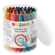 Pastelli a Cera Jumbo Primo Morocolor - 9 mm - 0503PC48E (Assortiti Conf. 48)