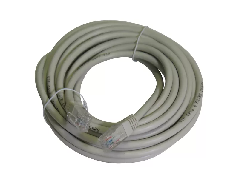 Cavo di Rete LAN CAT6 UTP Melchioni - 3 m - 486605345 (Grigio)