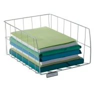 Sistema Portacorrispondenza in Metallo Alba - Frontale - 29x37x18,5 cm - CORGM (Cromato)