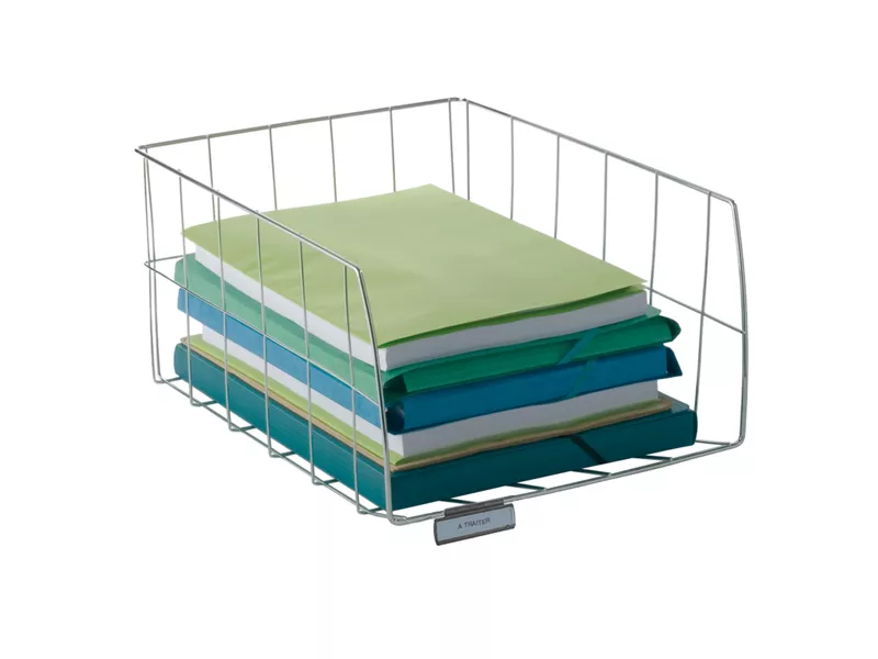 Sistema Portacorrispondenza in Metallo Alba - Frontale - 29x37x18,5 cm - CORGM (Cromato) Sistema Portacorrispondenza in Metallo Alba - Frontale - 29x37x18,5 cm - CORGM (Cromato)