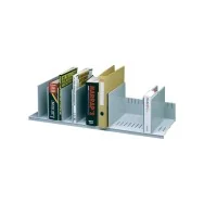 Portariviste a 10 Separatori Mobili Paperflow - 80,2x27,5x21 cm - K421202 (Grigio)