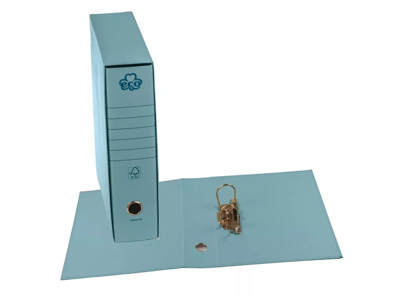 Registratore Eco New Brefiocart - Dorso 8 - 23x33 cm - 0201170.AZ (Azzurro Conf. 12)