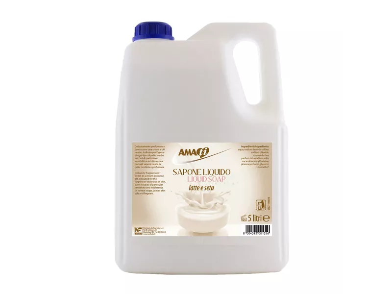 Sapone Liquido Amati - 112304001356 - 5 Litri (Latte)